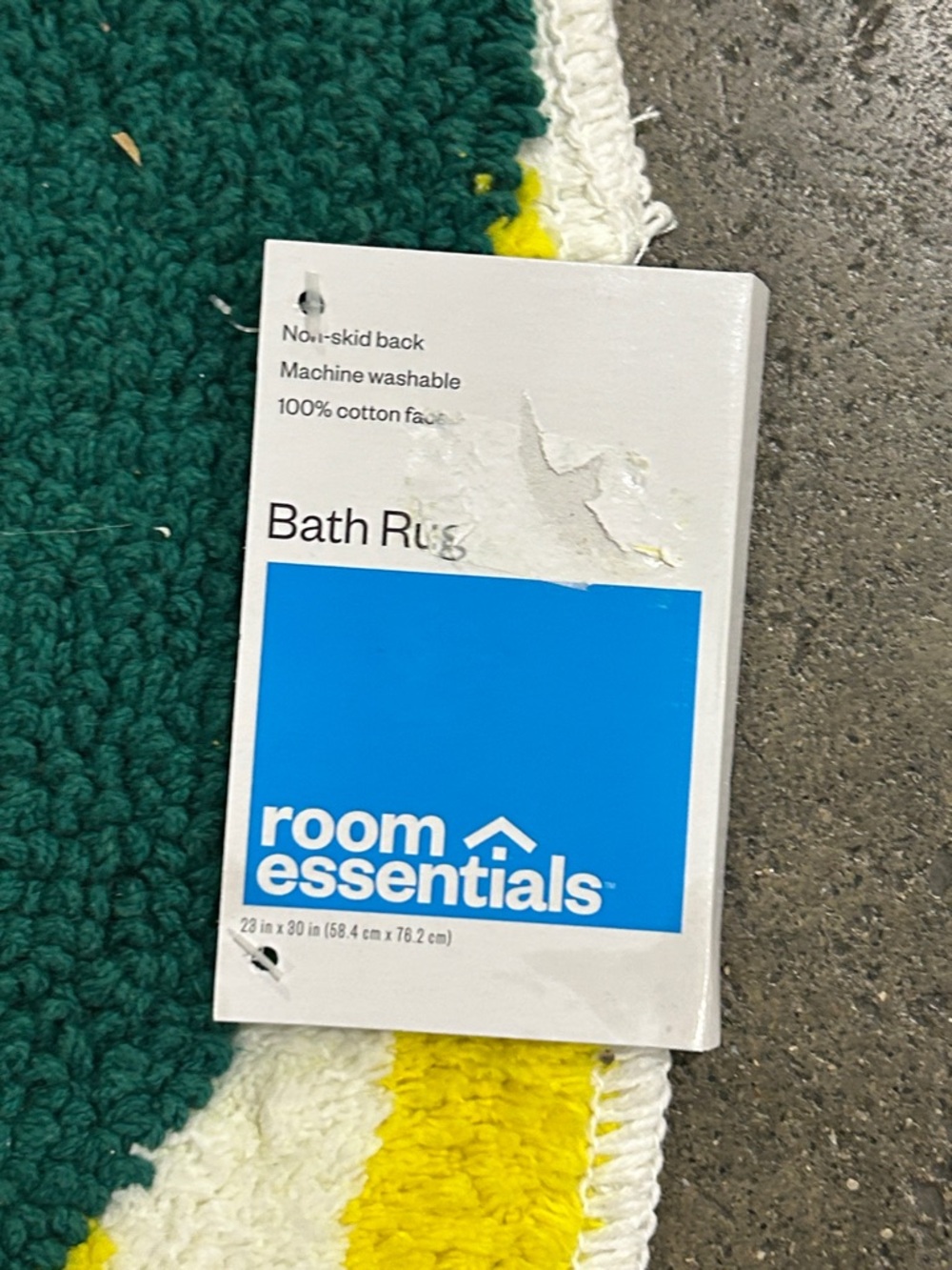 Target Lemon Textured Bath Rug - Picture 4 of 4